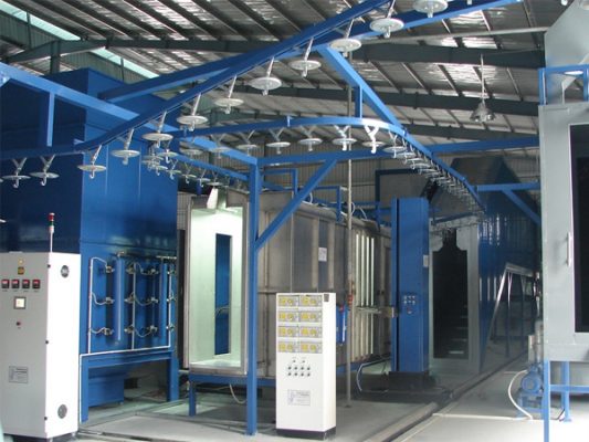 Dây chuyền sơn tĩnh điện