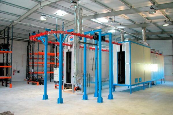 Dây chuyền sơn tĩnh điện công nghiệp