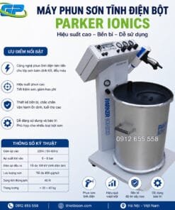 Súng sơn tĩnh điện Ionics Parker GX 8500 - Ảnh 4