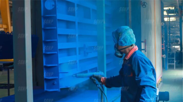 Dây chuyền sơn tĩnh điện công nghiệp