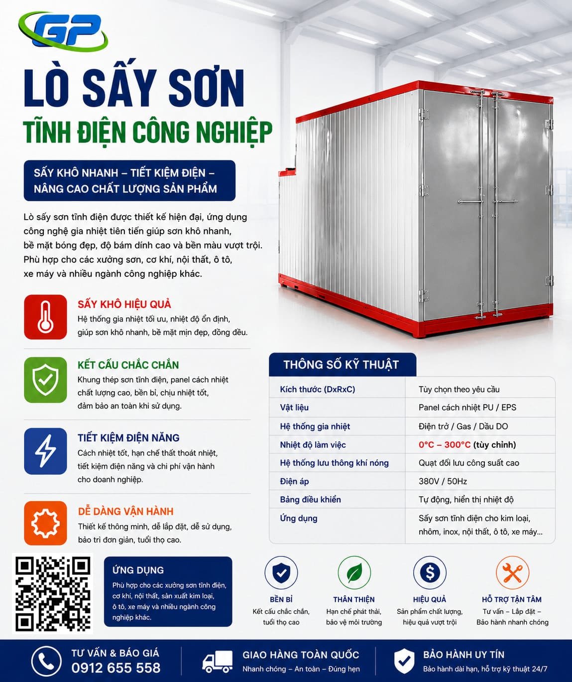 Lò Sấy Sơn tĩnh điện Lò Sấy Sơn Tĩnh Điện Công Nghiệp – Giải Pháp Sấy Sơn Hiệu Quả, Tiết Kiệm Điện