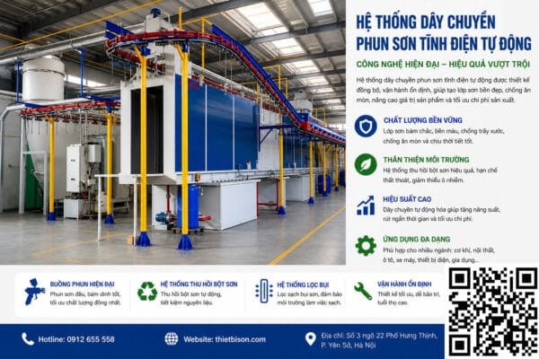 hệ thống sơn tĩnh điện